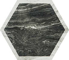 Seranit 20x23,2 Efes Marble Siyah Dekor Mat 1.Kalite - 2