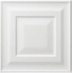 Seranit 30x30 Fancy Frame Line Beyaz Fon Parlak 1.Kalite - 1