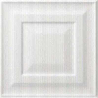 Seranit 30x30 Fancy Frame Line Beyaz Fon Parlak 1.Kalite - 1