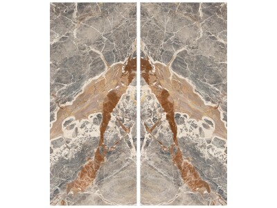 Anatolia 120x280 Majesto Macchia Vecchia Bookmatch Cut Honed Rectified Colorsync Sintered Slab 6 mm - 1