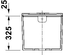 Duravit D-Code Takım KlozetRezervuarı - 09531000052 - 2