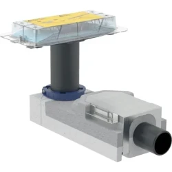 Geberit CleanLine duş kanalları için döşeme içi sifon, Kalınlık min 90 mm - 1
