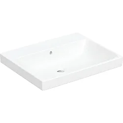 Geberit Geberit Aniara Lavabo: 60.5x48.5cm, Batarya Deliği=Yok, Taşma=Görünür, Simetrik, Beyaz - 510.051.00.5 - Geberit