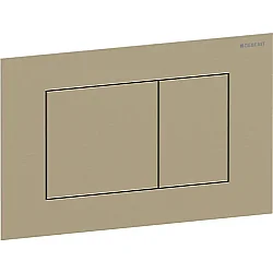 Geberit Kumanda Kapağı Sigma40 (Çift Basmalı) Kare, Pirinç - 115.629.QF.1 - Geberit