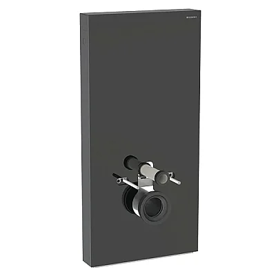 Geberit Monolith Plus Rezervuar - Asma Klozet için, 101 cm, Siyah Cam - 131.221.SJ.7 - 1