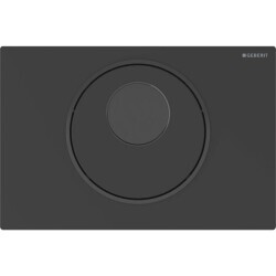 Geberit Sıgma10 Fotoselli Kumanda Paneli, 12 cm Rezervuar için, otomatik/temassız/manuel, Mat Siyah - 115.890.16.6 - 1
