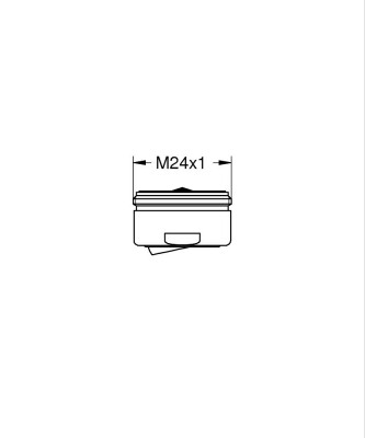 Grohe Akış limitleyici - 46837000 - 2