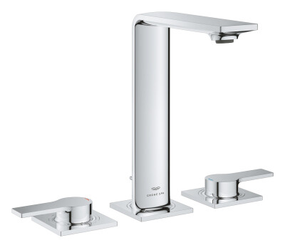 Grohe Allure 3 Delikli Lavabo Bataryası 1/2″ M-Boyut - 20188001 - 1