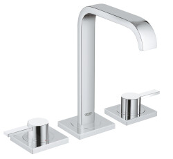 Grohe Allure 3 Delikli Lavabo Bataryası M-Boyut - 20188000 - Grohe