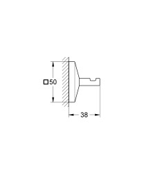 Grohe Allure Brilliant Askılık - 40897000 - 2