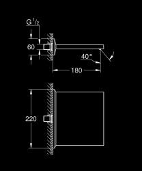 Grohe Allure Brilliant Çıkış Ucu - 13486DC0 - 2