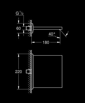 Grohe Allure Brilliant Çıkış Ucu - 13486DC0 - 2
