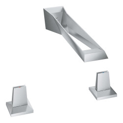 Grohe Allure Brilliant Duvardan 3 Delikli Lavabo Bataryası - 20635SD0 - Grohe