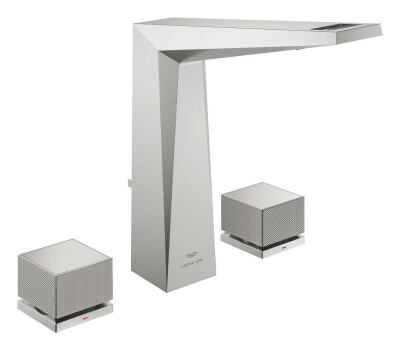 Grohe Allure Brilliant Private Collection Üç delikli lavabo bataryası 1/2″ L-Boyut - 20670DC0 - 1