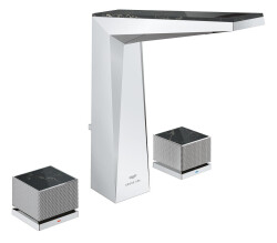 Grohe Allure Brilliant Private Collection Üç delikli lavabo bataryası 1/2″ L-Boyut - 20672000 - 1