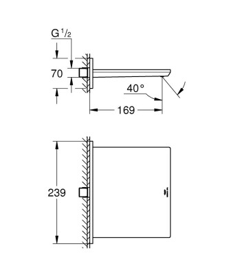 Grohe Allure New Şelale Çıkış Ucu - 13317DL1 - 2