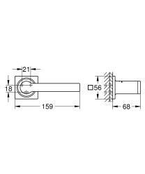 Grohe Allure New Tuvalet kağıtlığı - 40279A01 - 2