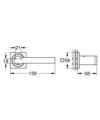 Grohe Allure New Tuvalet kağıtlığı - 40279A01 - 2