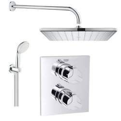 Grohe Allure Termostatik Duş Bataryası - 19380000-SET1 - Grohe