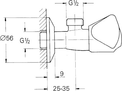 Grohe Ara Musluk 1/2 - 22958000 - 2
