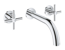 Grohe Atrio 3 Delikli Lavabo Bataryası - 20164003 - Grohe