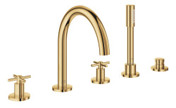 Grohe Atrio New 5 Delikli Küvet Bataryası - 29408GL0 - Grohe