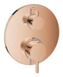 Grohe Atrio New Ankastre Termostatik Banyo Bataryası - 24359DA0 - Grohe