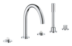 Grohe Atrio Private Collection 5 Delikli Küvet Bataryası - 25224000 - Grohe