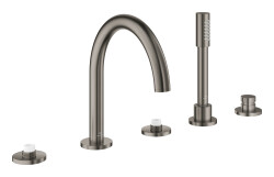 Grohe Atrio Private Collection 5 Delikli Küvet Bataryası - 25224AL0 - Grohe