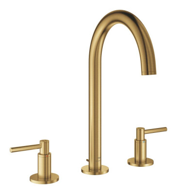 Grohe Atrio Üç delikli lavabo bataryası 1/2″ L-Boyutu - 20649GN0 - 1