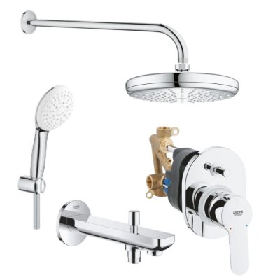 Grohe BauEdge Ankastre Duş Seti - 29039001-SET1 - 1