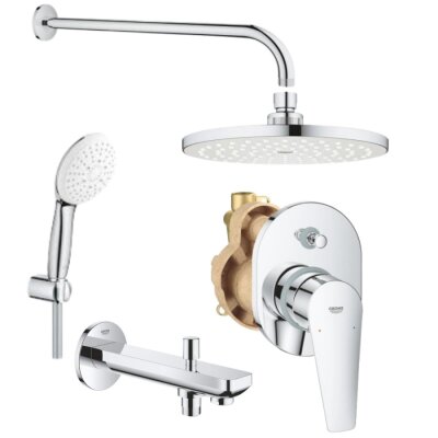 Grohe BauEdge Ankastre Duş Seti - 29039001-SET2 - 1