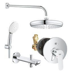 Grohe BauEdge Ankastre Duş Seti - 29079000-SET3 - Grohe