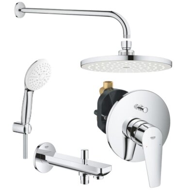 Grohe BauEdge Ankastre Duş Seti - 29079001-SET1 - 1