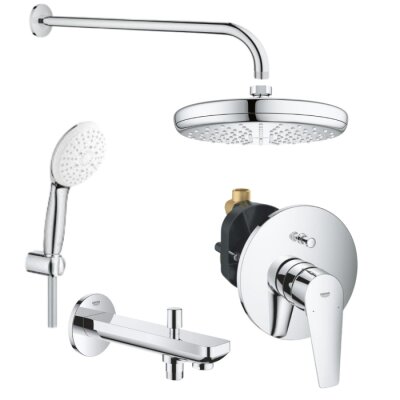 Grohe BauEdge Ankastre Duş Seti - 29079001-SET2 - 1
