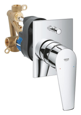 Grohe BauEdge Tek kumandalı banyo bataryası - 29353001 - 1