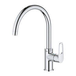 Grohe BauFlow Tek Kumandalı Eviye Bataryası - 31538001 - 1