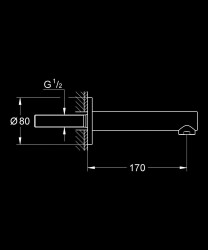 Grohe Concetto Çıkış Ucu - 13280001 - 2