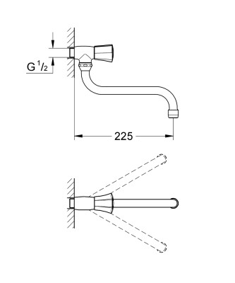 Grohe Costa L Musluk - 30484001 - 2