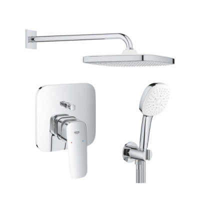 Grohe Cubeo Ankastre banyo/duş bataryası Set, - 1017780000 - 1