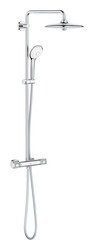 Grohe Duvara monte termostatik bataryalı duş sistemi - 27296003 - 1