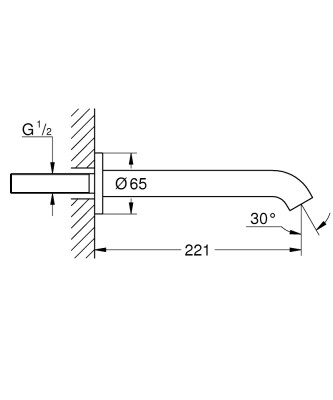 Grohe Essence New Çıkış Ucu - 13449DC1 - 2