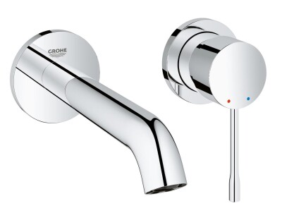 Grohe Essence New Duvardan Lavabo Bataryası - 19408001 - 1