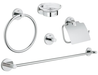 Grohe Essentials 5'i Bir Arada Banyo Aksesuar Seti - 40344001 - 1
