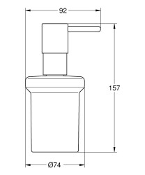 Grohe Essentials Sıvı sabunluk - 1024702430 - 2