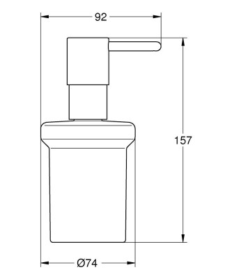 Grohe Essentials Sıvı sabunluk - 1024702430 - 2