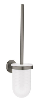 Grohe Essentials Tuvalet Fırçası Seti, Brushed Hard Graphite - 40374AL1 - 1