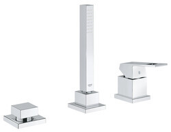 Grohe Eurocube 3 delikli banyo kombinasyonu - 19966000 - 1