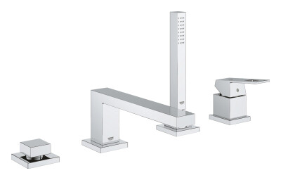 Grohe Eurocube 4 Delikli Küvet Bataryası - 19897001 - 1