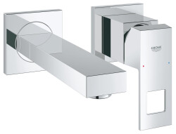 Grohe Eurocube Duvardan Lavabo Bataryası S-Boyut - 19895000 - Grohe